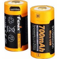 Аккумулятор 16340 Fenix 700 mAh Li-ion с разъемом для USB купить в Набережных Челнах