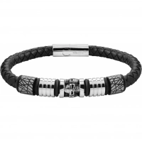 Браслет Zippo Five Charms Leather Bracelet с 5 шармами (22 см) купить в Набережных Челнах