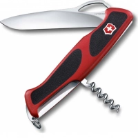 Нож перочинный Victorinox RangerGrip 63, сталь X55CrMo14, рукоять полиамид, красно-чёрный купить в Набережных Челнах