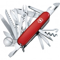 Нож перочинный Victorinox SwissChamp, сталь X55CrMo14, рукоять Cellidor®, красный купить в Набережных Челнах