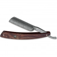 Опасная бритва Boker Damascus Curly Birch 6/8, сталь дамаск, рукоять коричневая береза купить в Набережных Челнах