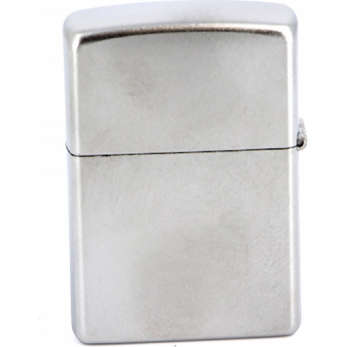 Зажигалка ZIPPO Classic с покрытием Satin Chrome™, латунь/сталь, серебристая, матовая, 36x12x56 мм