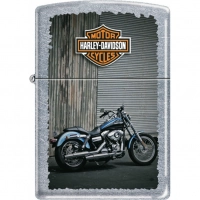 Зажигалка ZIPPO Harley-Davidson® Байк, с покрытием Street Chrome™, латунь/сталь, серебристая, 36x12x56 мм купить в Набережных Челнах